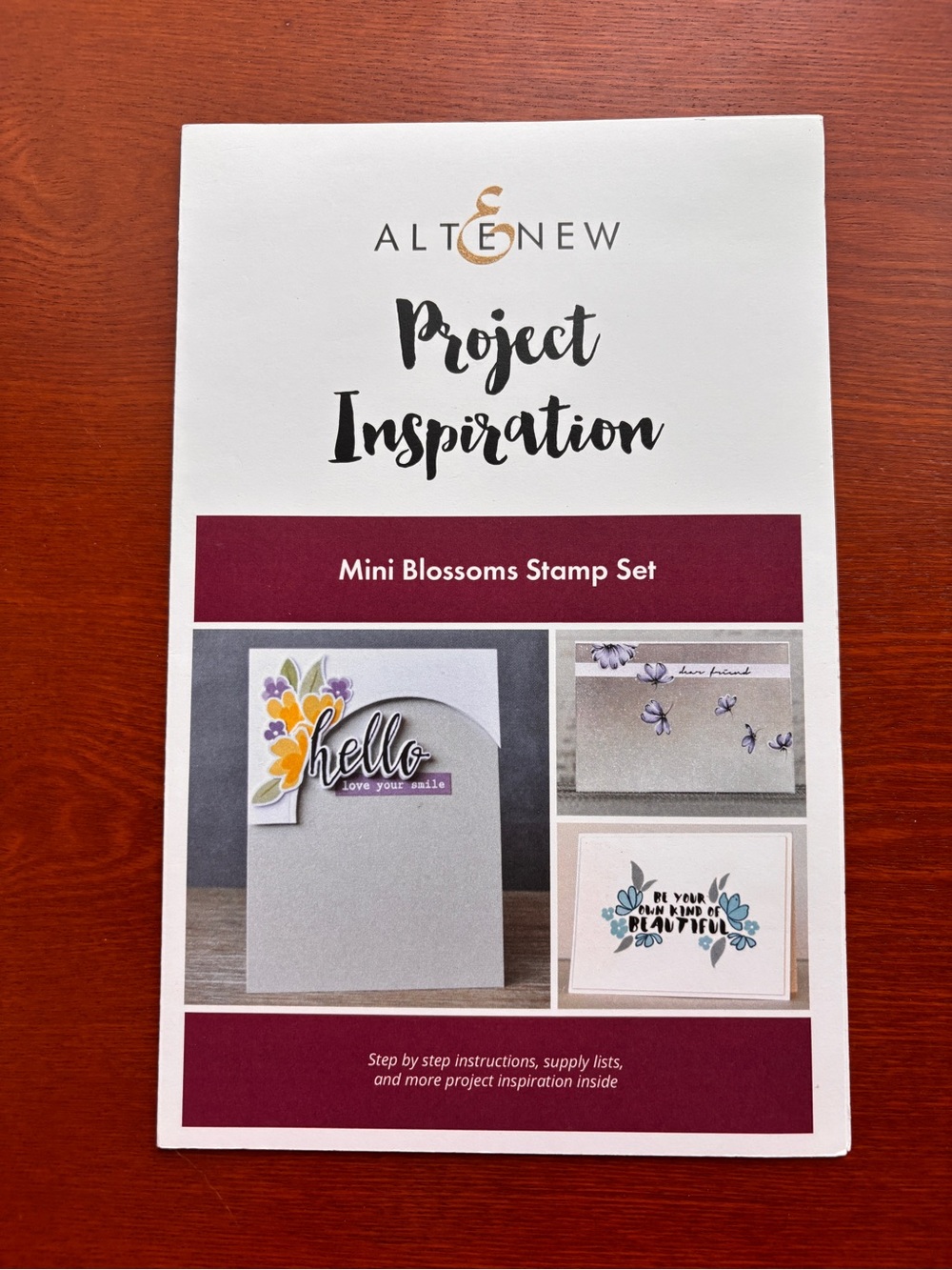 Altenew Stamp & Die Set - Mini Blossoms NEW - Picture 5 of 7